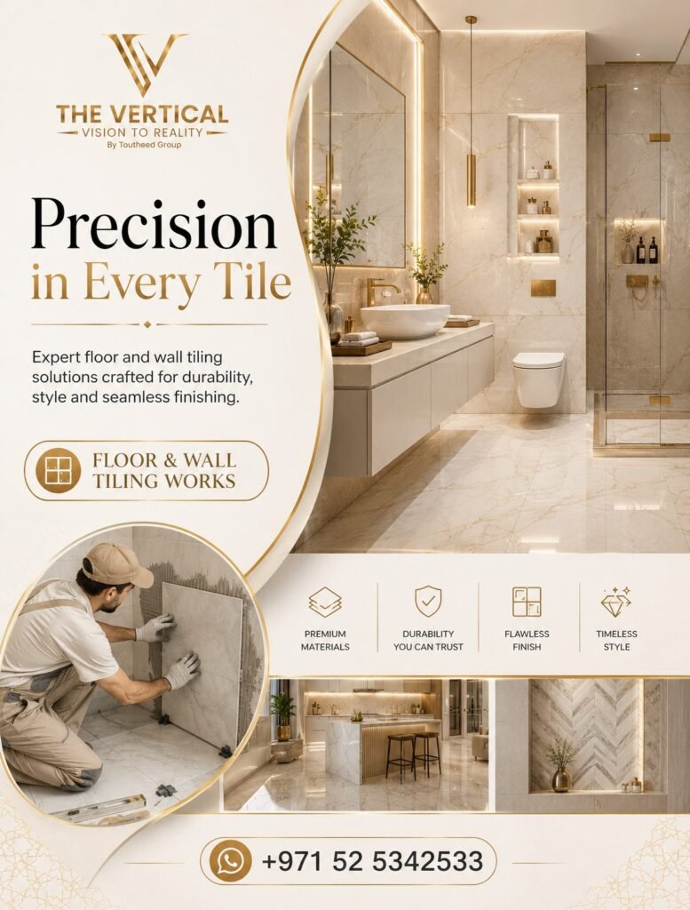 Tile Installation Dubai | Expert Floor & Wall Tiling Services
