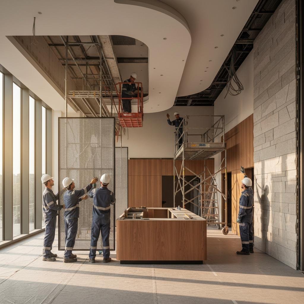 False Ceiling Dubai | Modern Gypsum & Ceiling Design Experts