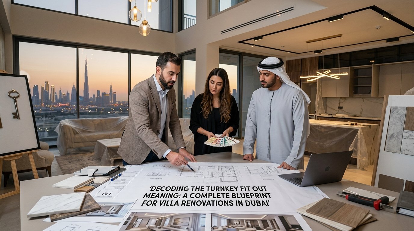 Decoding the Turnkey Fit Out Meaning: A Complete Blueprint for Villa Renovations in Dubai