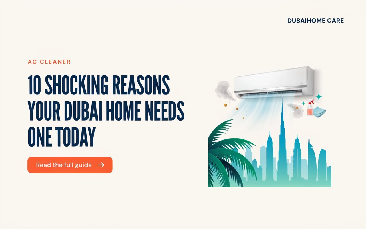 AC Cleaner​: 10 Shocking Reasons Your Dubai Home Needs One Today