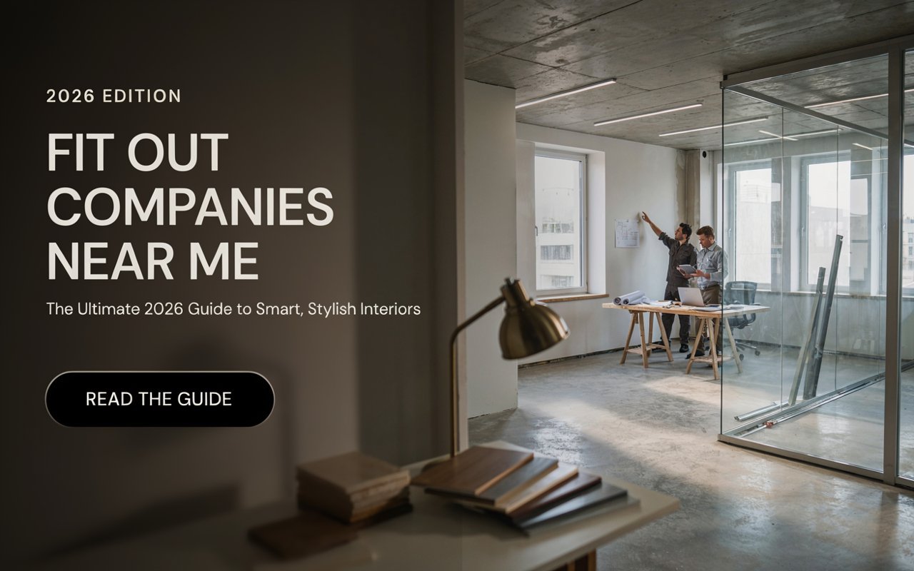 Fit Out Companies Near Me: The Ultimate 2026 Guide to Smart, Stylish
